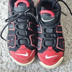 Nike Kids Red and Black Sneakers